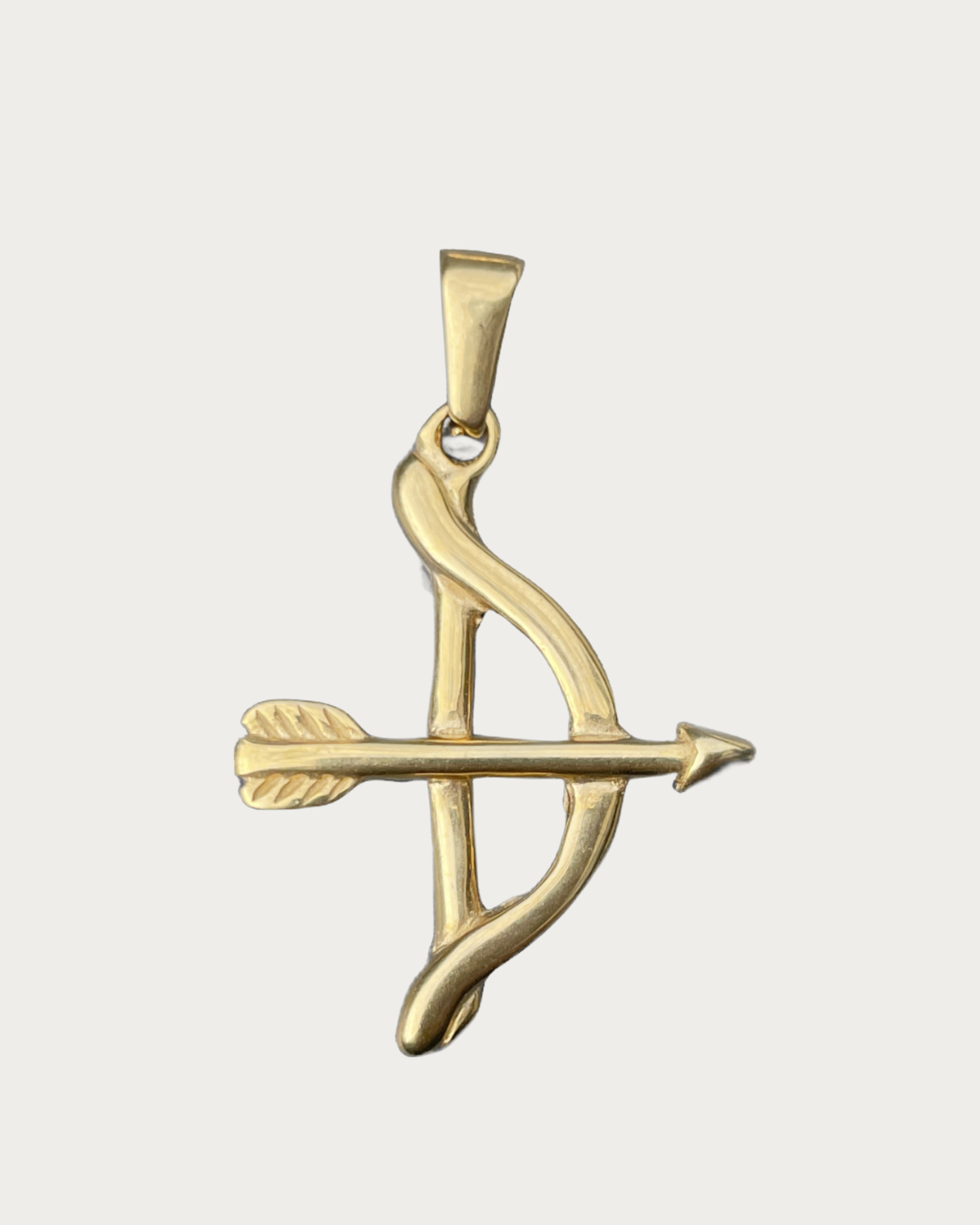 Gold Cupid Bow Charm