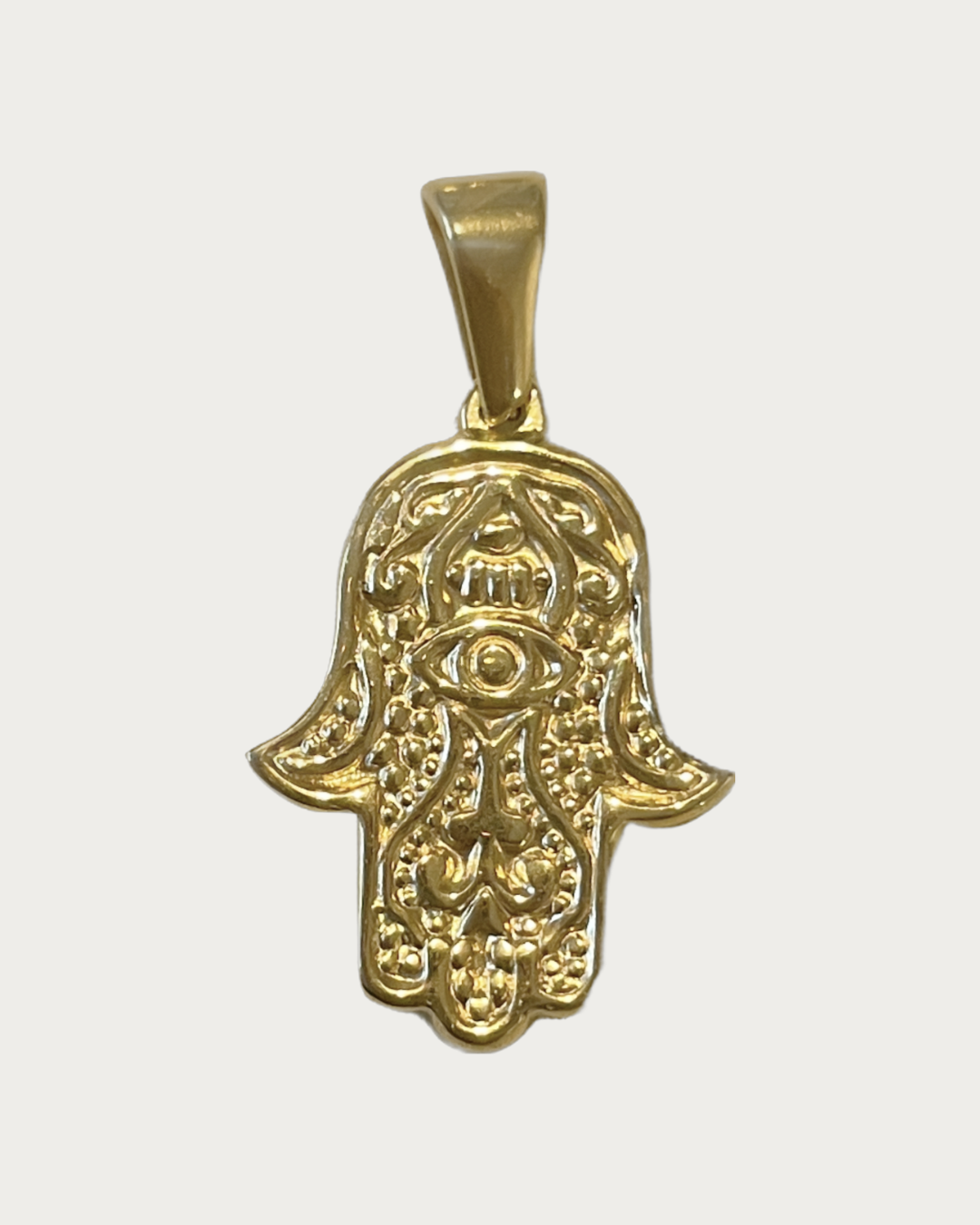 Gold Hamsa Hand Charm