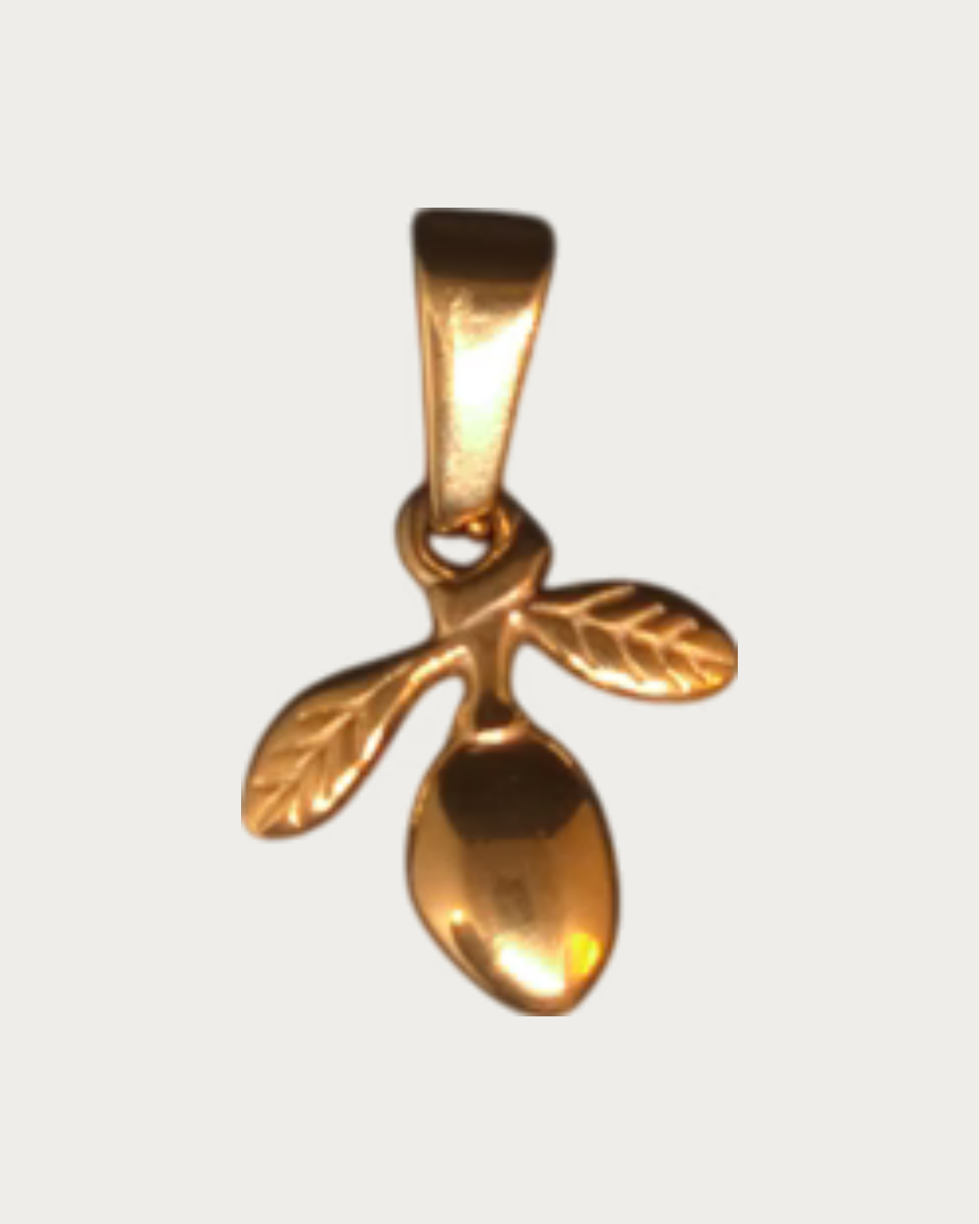 Gold Olive You Charm