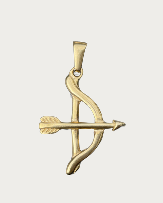 Gold Cupid Bow Charm