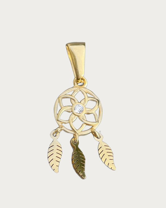 Gold Windcharm Charm