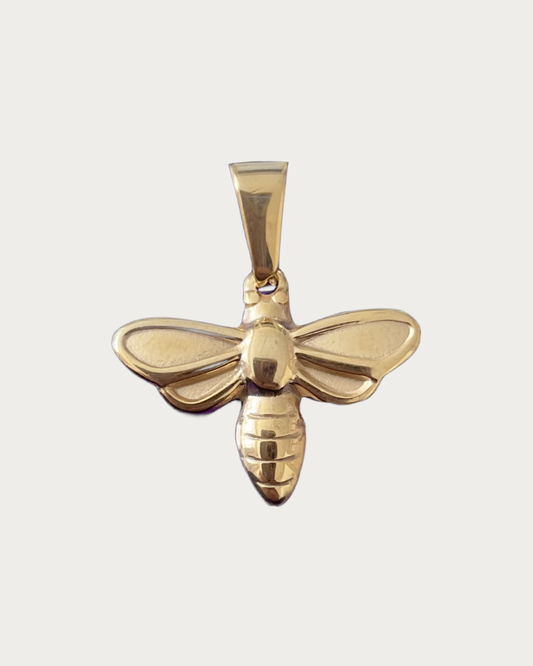 Gold Honey Bee Charm