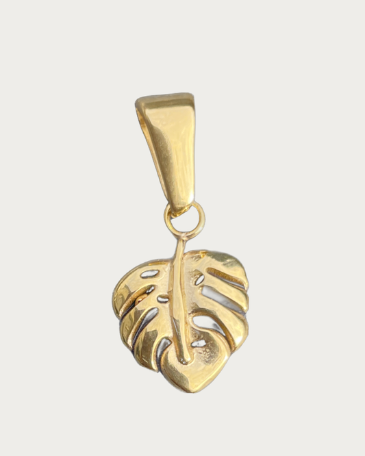 Gold Leaf Charm