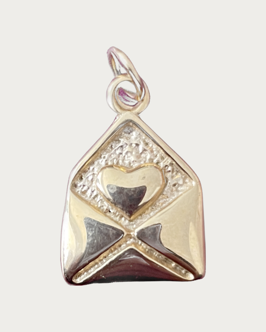 Gold Love Letter Charm