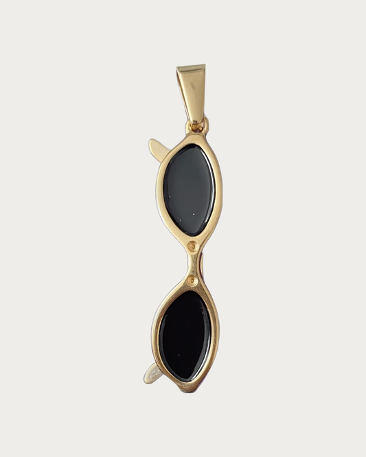 Gold Sunglasses Charm