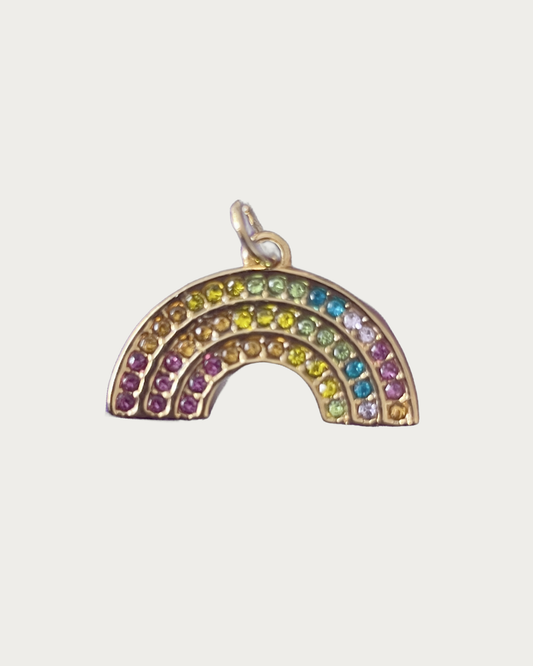 Gold Rainbow Charm