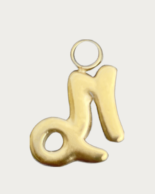 Gold Sagittarius Charm