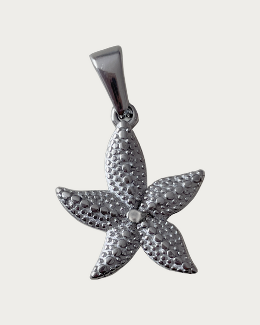 Silver Starfish Charm