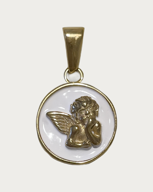 Gold Cherub Charm