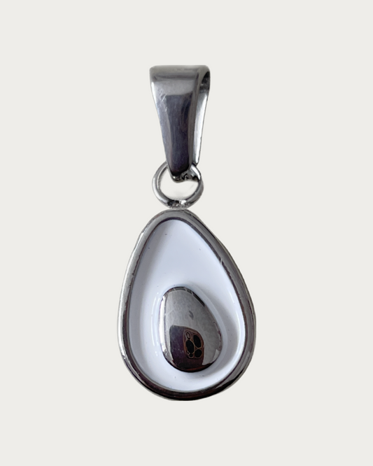 Silver Avocado Charm