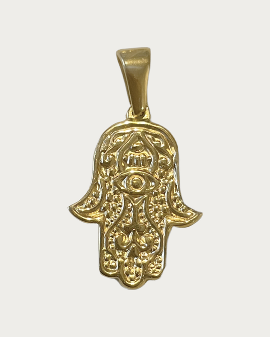 Gold Hamsa Hand Charm