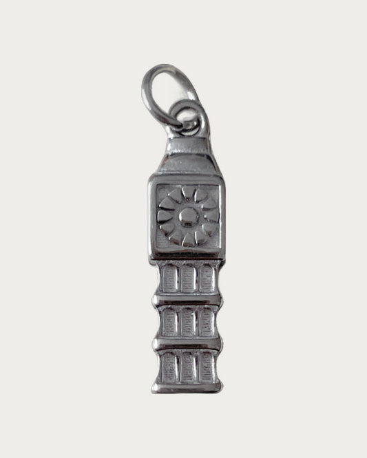 Silver Big Ben Charm