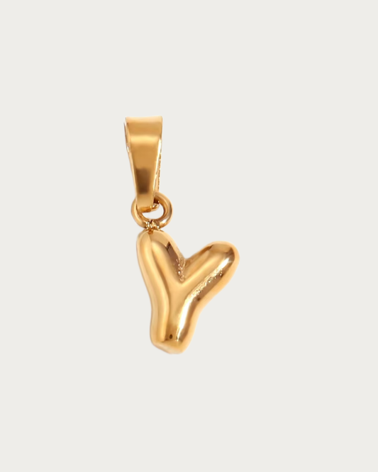 Gold Y Charm