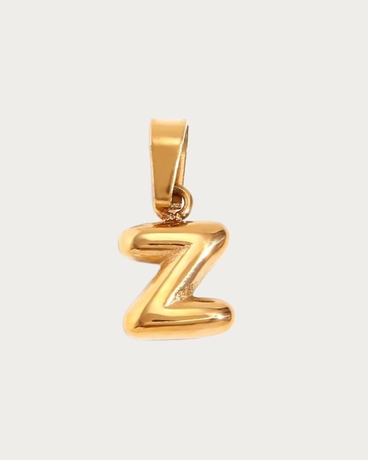 Gold Z Charm