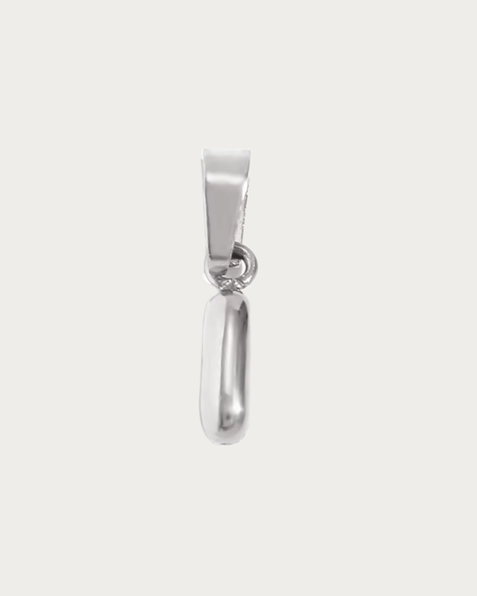 Silver I Charm