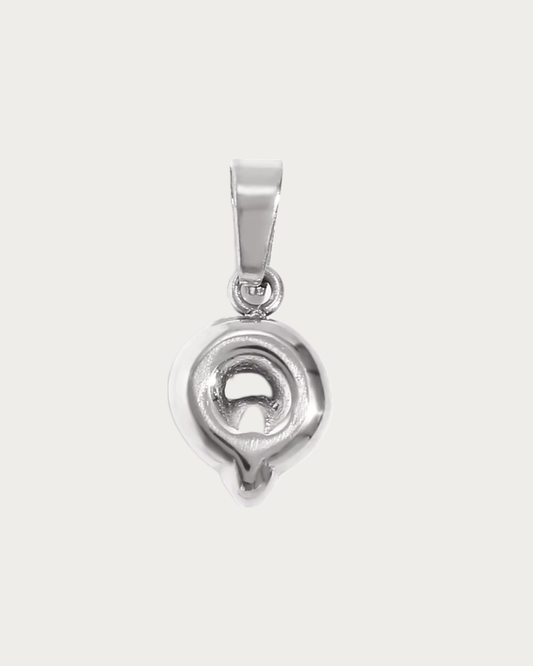 Silver Q Charm