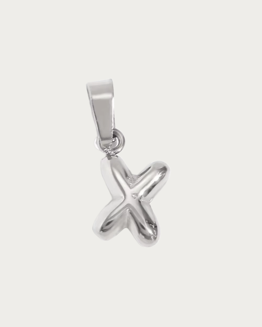 Silver X Charm