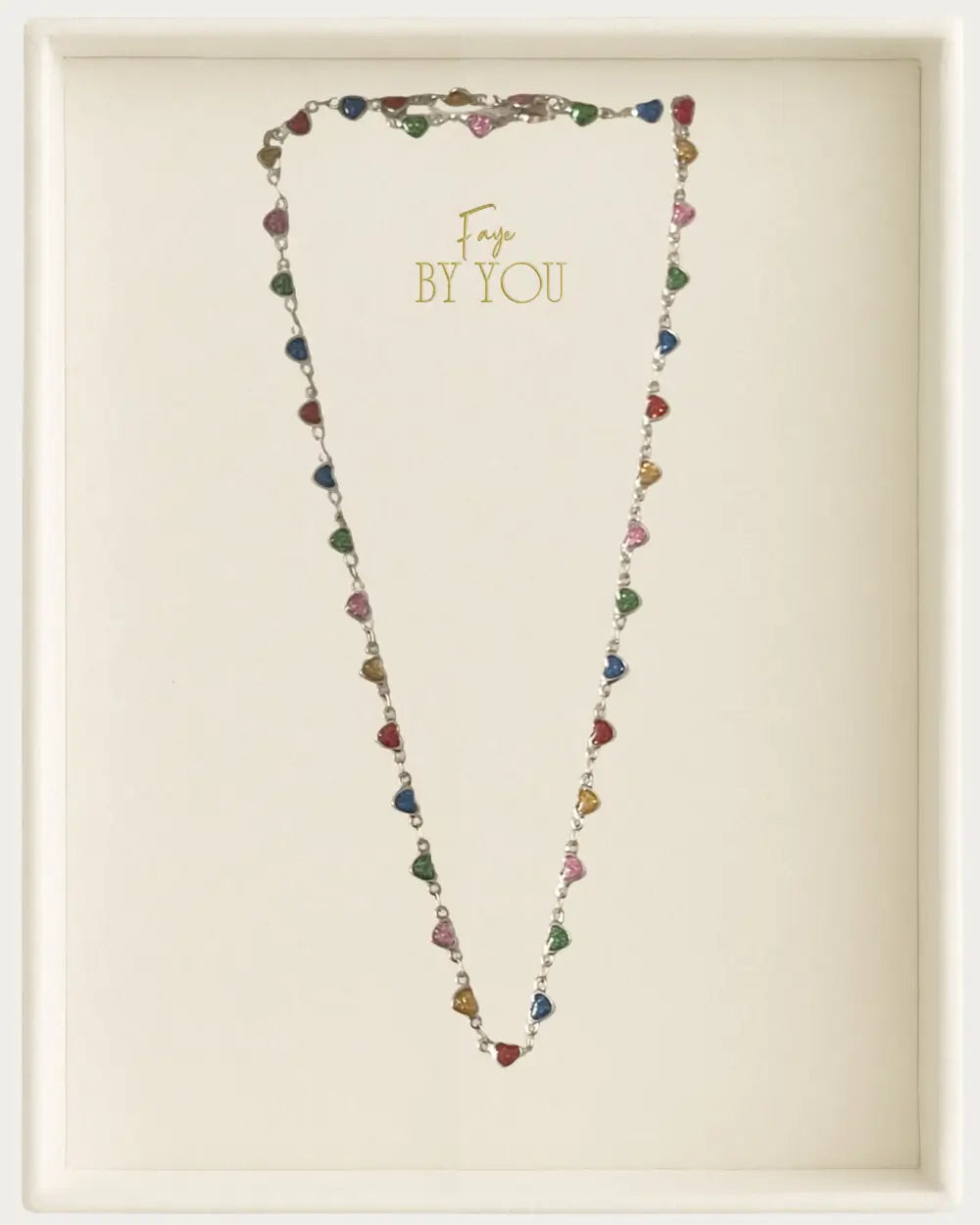 Silver Chain Hearted