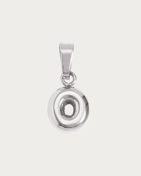 Silver O Charm