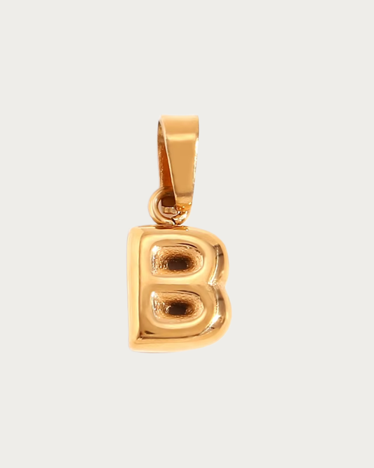 Gold B Charm
