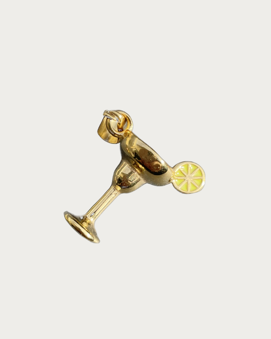 Gold Cocktail Charm