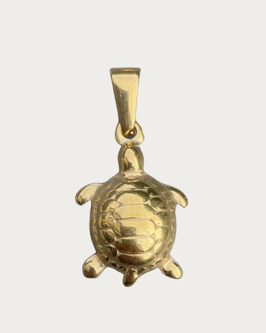 Gold Turtle Charm