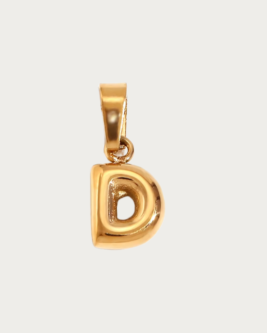 Gold D Charm