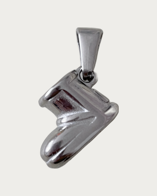 Silver Boot Charm