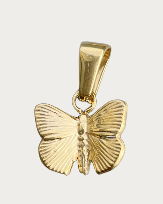 Gold Butterfly Charm