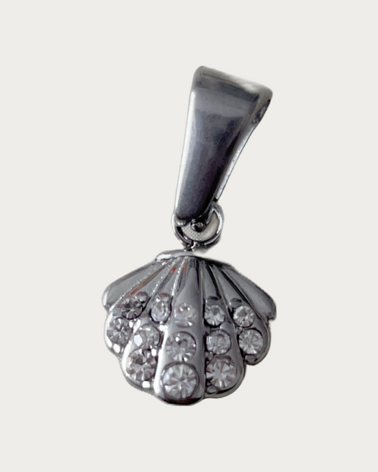 Silver Small Shell Charm