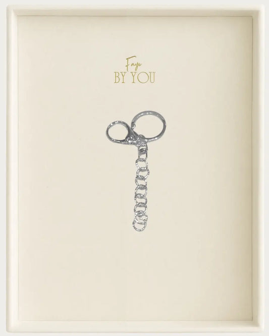 Silver Keyring - Bag Keychain